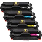 HP 410X ensemble de 4 toner compatibles haute capacité (Paradise Cartouche)