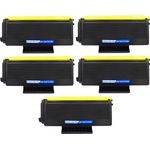 Brother TN3280 (TN3230) ensemble de 5 toner compatibles noir haute capacité (Paradise Cartouche)