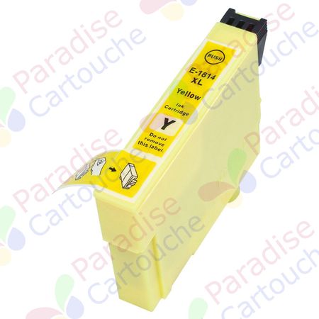 Epson 18XL XXL cartouche d'encre compatible jaune haute capacité (Paradise Cartouche)