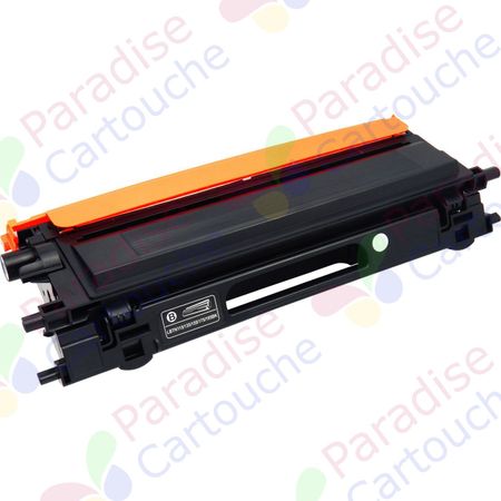 Brother TN135BK (TN130BK) toner compatible noir haute capacité (Paradise Cartouche)