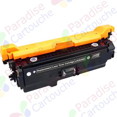 HP 504X (CE250X) toner compatible noir haute capacité (Paradise Cartouche)