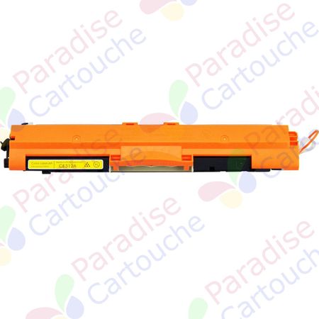 HP 126A (CE312A) toner compatible jaune (Paradise Cartouche)