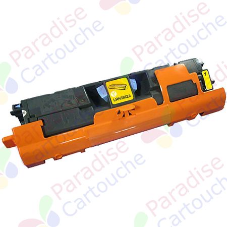 HP 122A (Q3962A) toner compatible jaune (Paradise Cartouche)